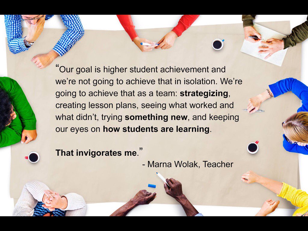 Ts need time to share successful strategies <a href="/kjsan28/">Jon Sanfratello</a> #satchat