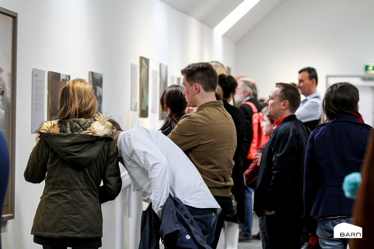 1hr into the opening of <a href="/HilaryNicoll/">Hilary Nicoll</a>'s #MuseumOfMemory and Its a great turnout! come along #TheBarn #Aberdeenshire