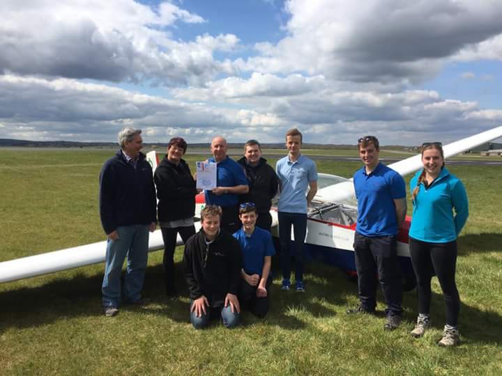 Following a visit by Lizzie Pike from the BGA, Kestrel has achieved a Junior Gliding Centre accreditation!