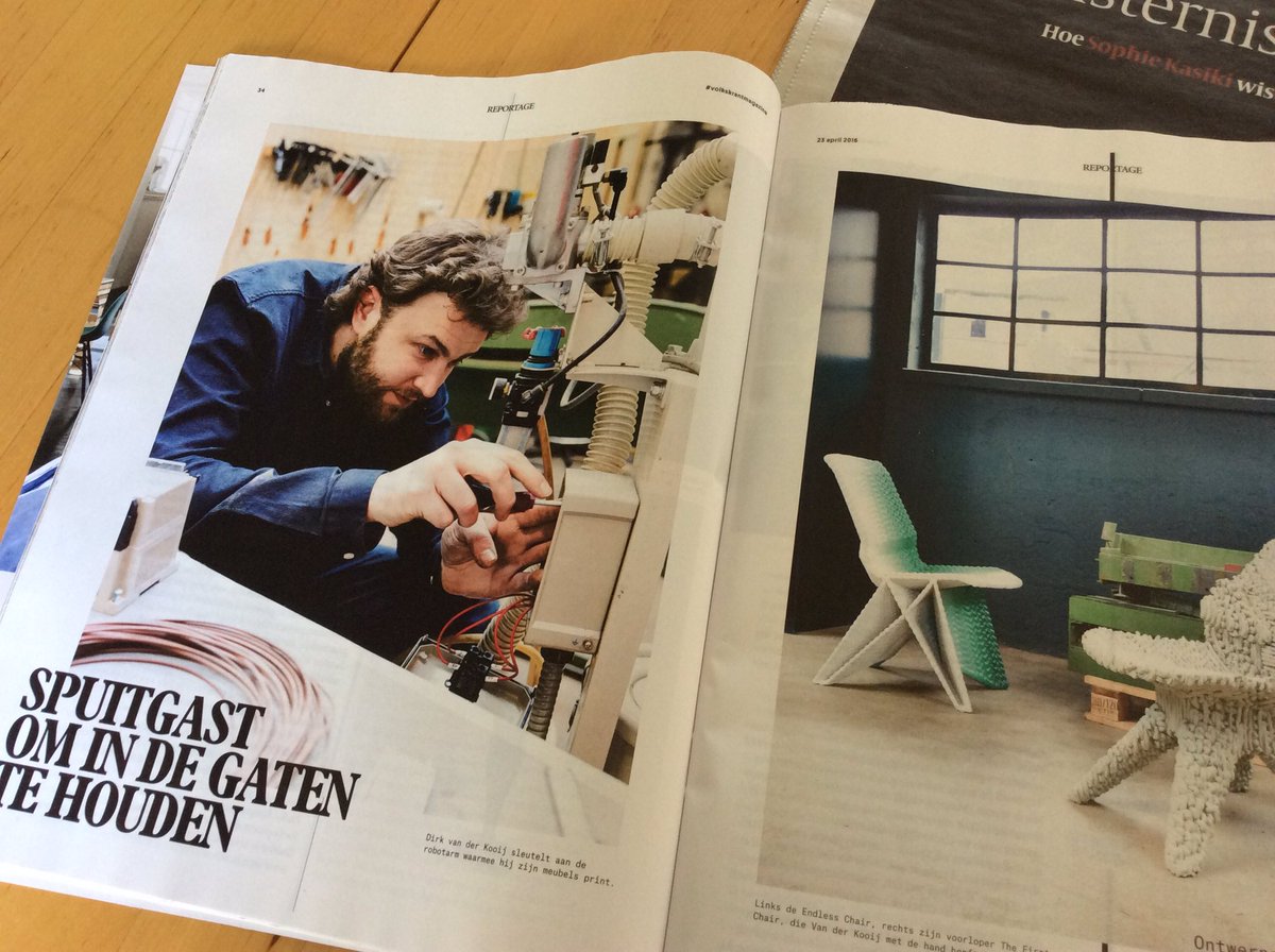 GeraltLammers's tweet image. Mooi stuk over ontwerper @DirkVanderKooij en zijn studio op 'nieuwe creatieve hub' @Hembrug @volkskrant #zaanstad