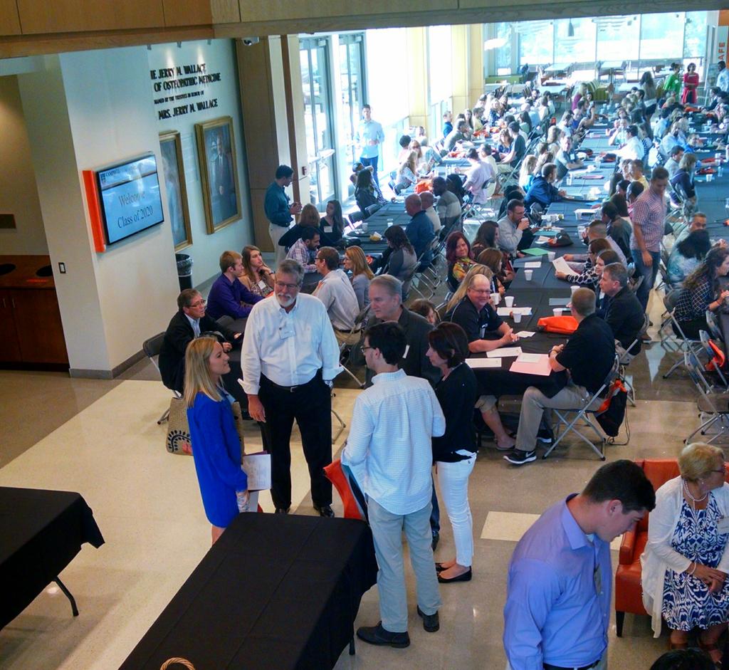 campbell__med's tweet photo. It's a full house for Accepted Students Day #cusom2020 #NOMWeek2016 https://t.co/y8A634Td4j