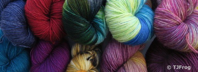 So yesterday on my road trip to @ripplescrafts I purchased 1 or 2 hand-dyed yarns for my #DorsetButton products!