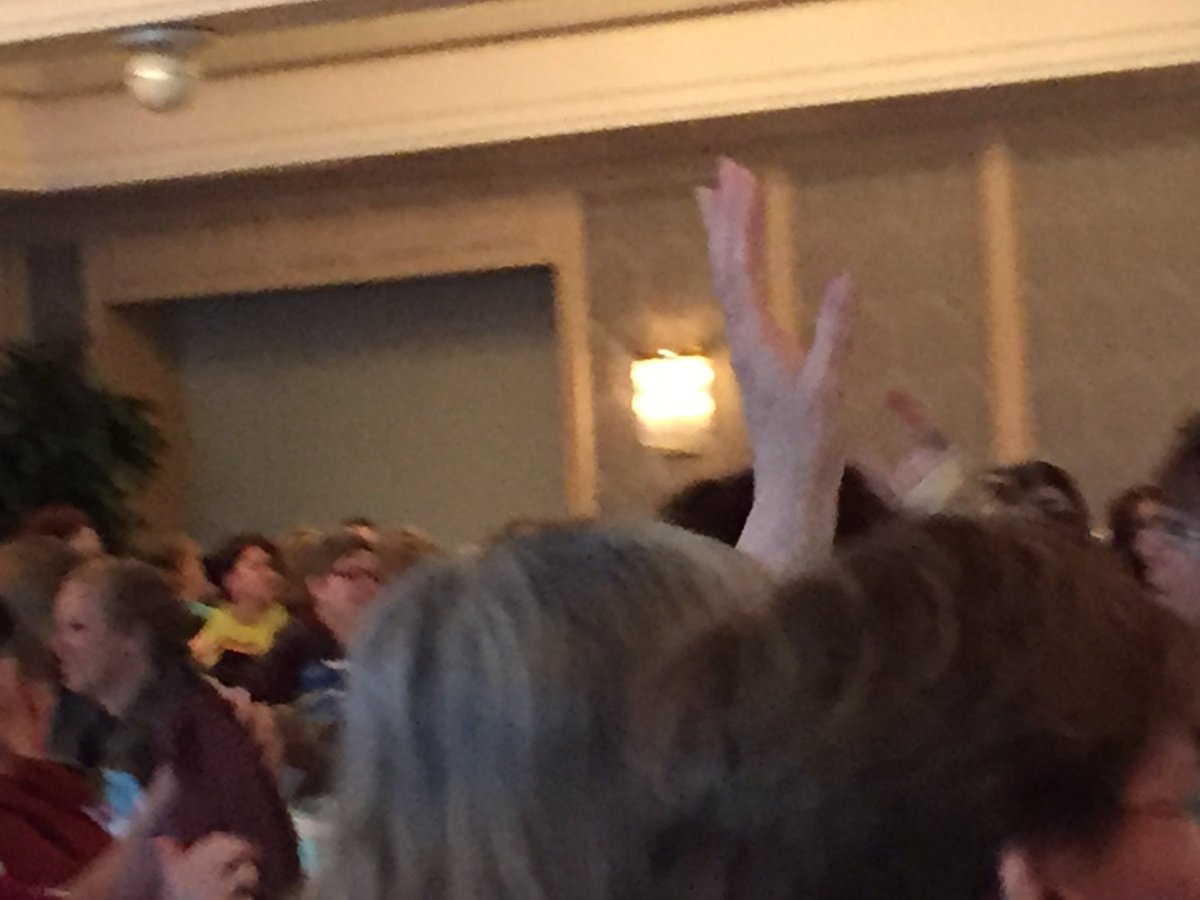 3marydm's tweet photo. #stronger2gether2016 #gcec2015 Heather Hill wonders if there are any Georgian College grads in the crowd? Group pic? https://t.co/xPXMib9Jxo