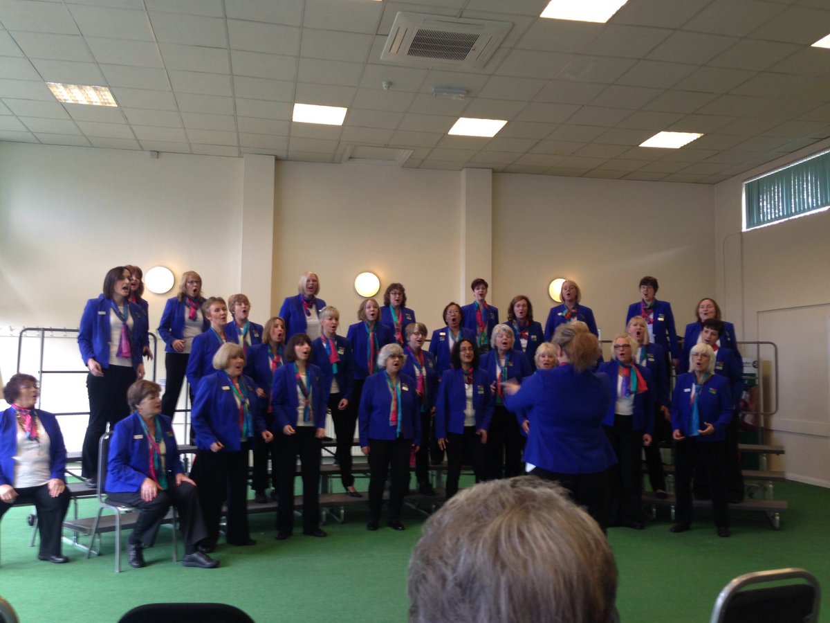 Welcomed with a beautiful harmonious rendition of Skyfall