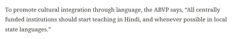 Why should a central university located in Karnataka or Tamil Nadu teach in Hindi? indianexpress.com/article/india/…