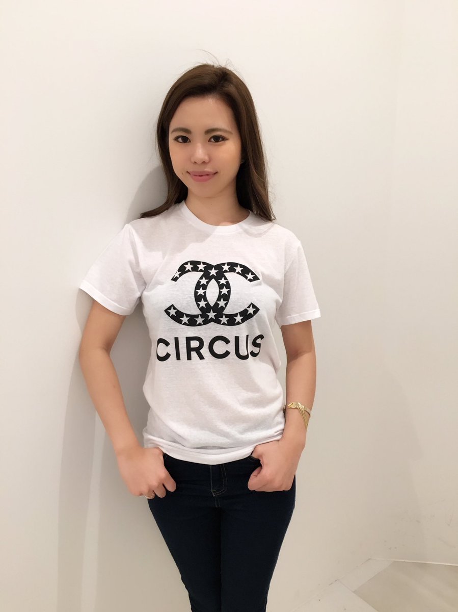 TOCOPACIFIC109's tweet photo. 新作商品「CIRCUS」Tシャツ♫

color :white

size：S.

Price¥5.500＋Tax

シンプルでインパクト大のTシャツ🙆

Shop→https://t.co/g0wNhb3oBx https://t.co/GQ7fVs8fId