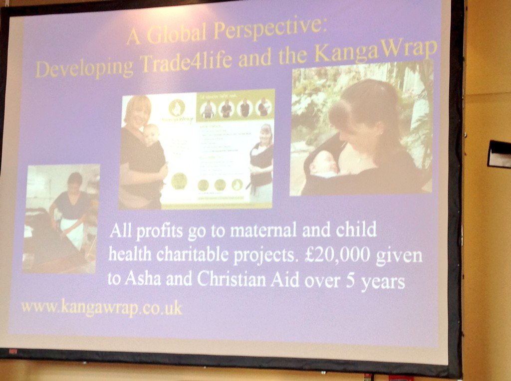 20,000 ponds raised for charity from selling the kanga wraps#mama2016 <a href="/JeniStevensS2S/">Dr Jeni Stevens</a> wonderful innovation!