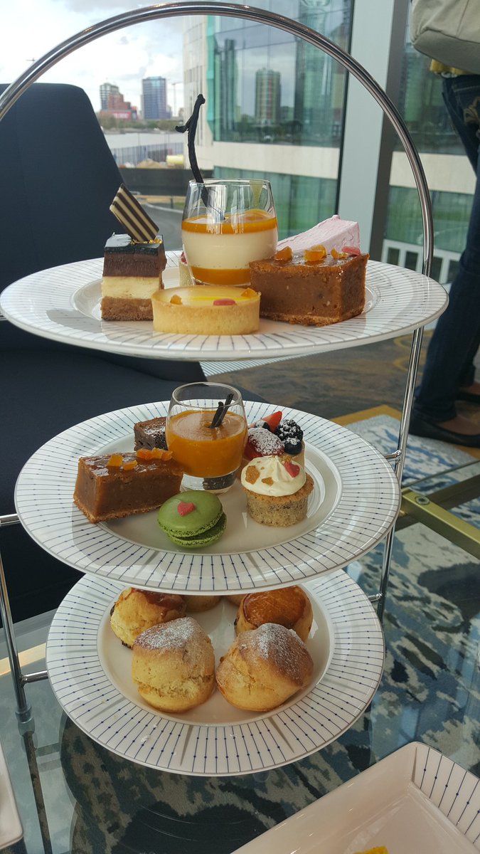 Thank you for the lovely afternoon tea! <a href="/InterConTheO2/">InterContinental London - The O2</a> <a href="/ClipperBar/">Clipper Bar ICO2</a> <a href="/RolandBaethge/">Roland Bathge</a>  #lovelymoments #mum