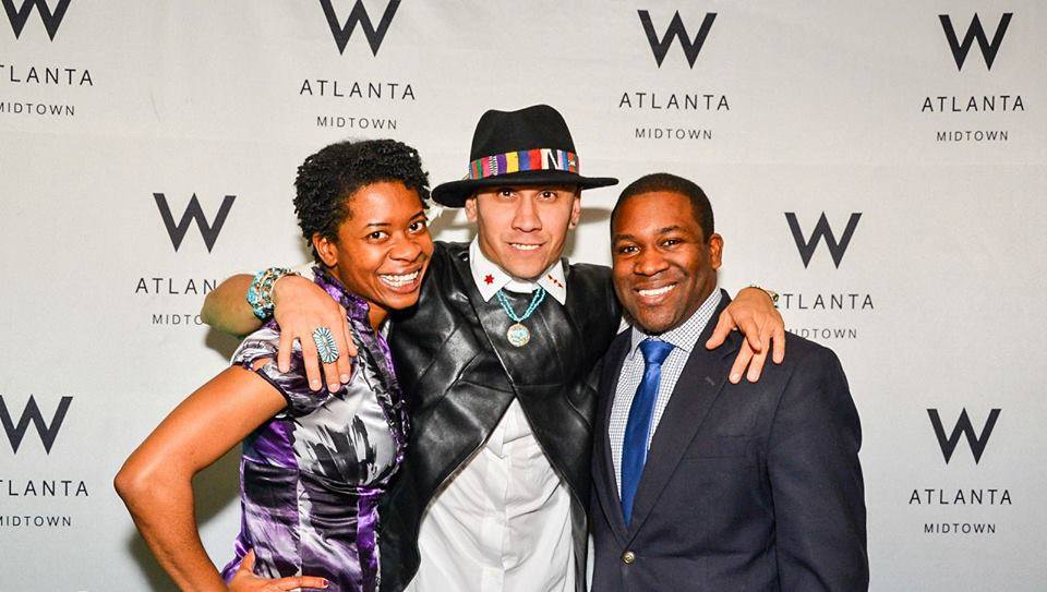 ATLmusicproject's tweet image. Spotted: AMP Co-founders rubbing elbows with @TabBep of @bep Thurs. Photo courtesy of @WAtlantaMidtown.