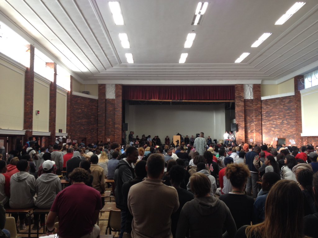 #RUReferencelist v-chancellor address students,must say students are peaceful as they engage <a href="/ActivateZA/">ACTIVATE! Change Drivers</a> <a href="/PowerOf40/">#PowerOf40</a>