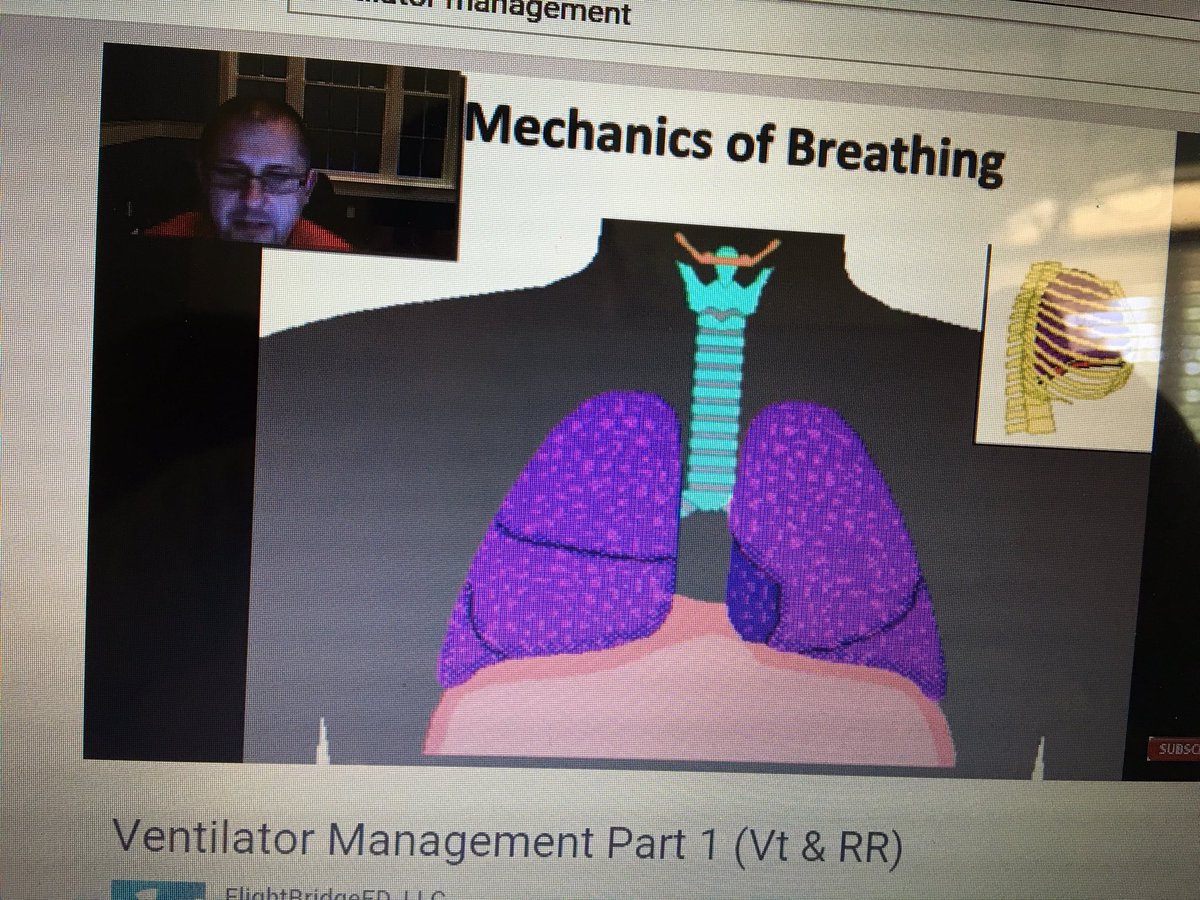 CRNA2018's tweet photo. Getting my learn on this morning #VentManagement #FOANed #FOEMed -- @FlightBridgeED https://t.co/1gBWpcun7F