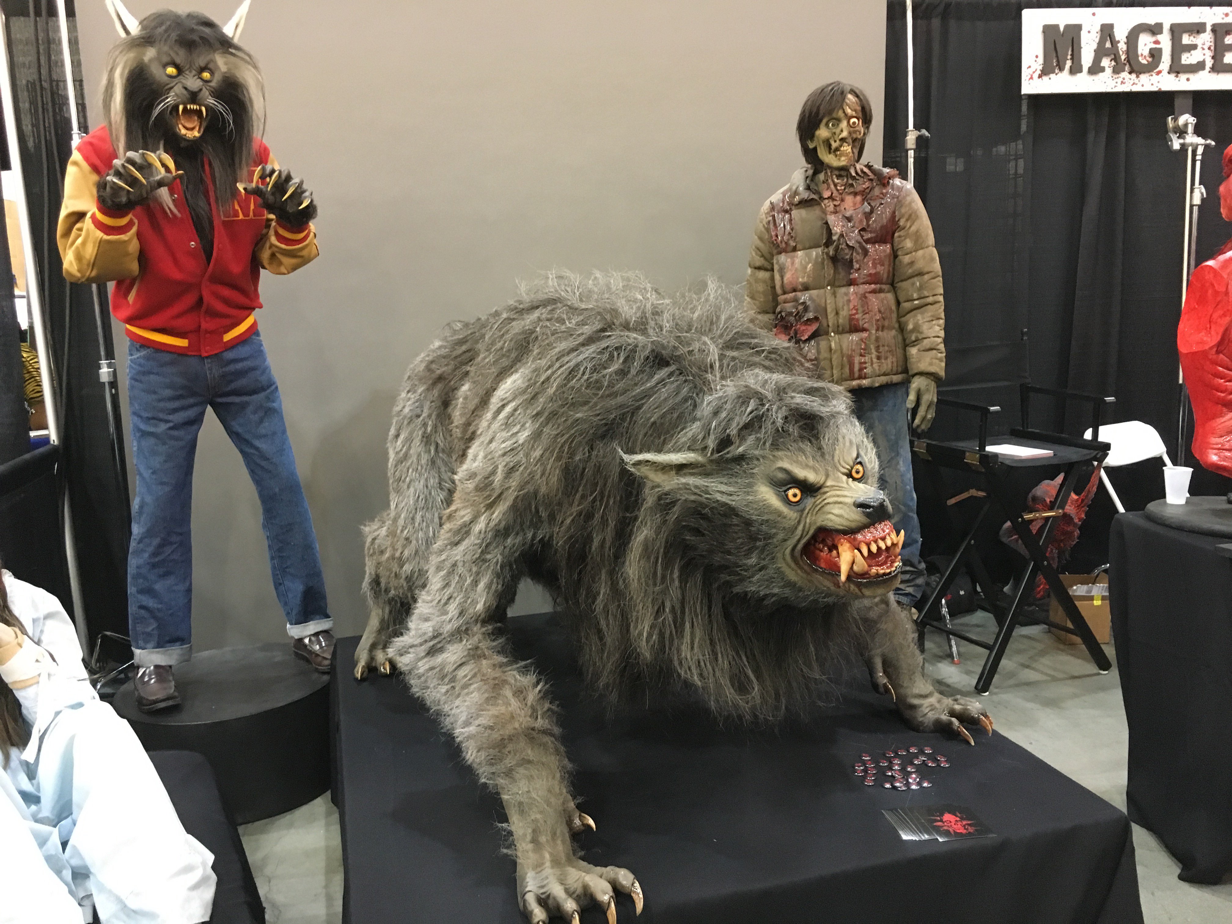 マイケル・ジャクソン　　ソフビ　スリラー　狼男　 新品 マイケル・ジャクソン マルサン ソフビ スリラー 狼男 2体セット