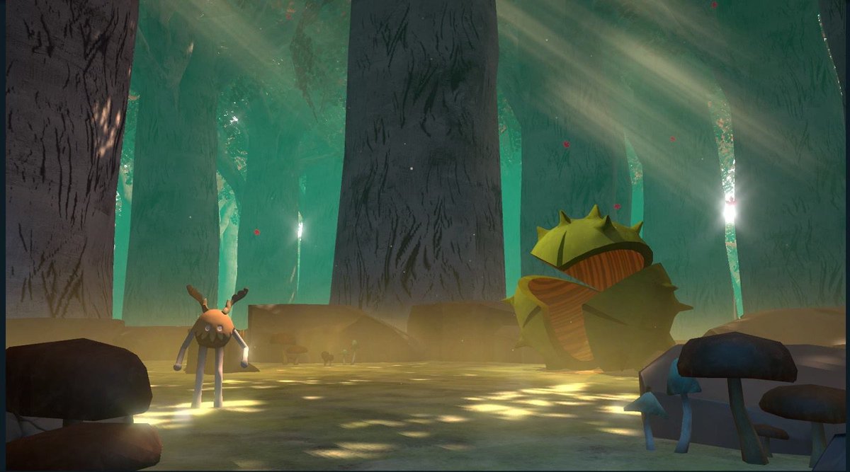 Other_one_Game's tweet photo. New lights, new forest. What do you think of it ? #screenshotsaturday #gamedev #indiedev #hitsplaytime https://t.co/3Ebrp2W0km
