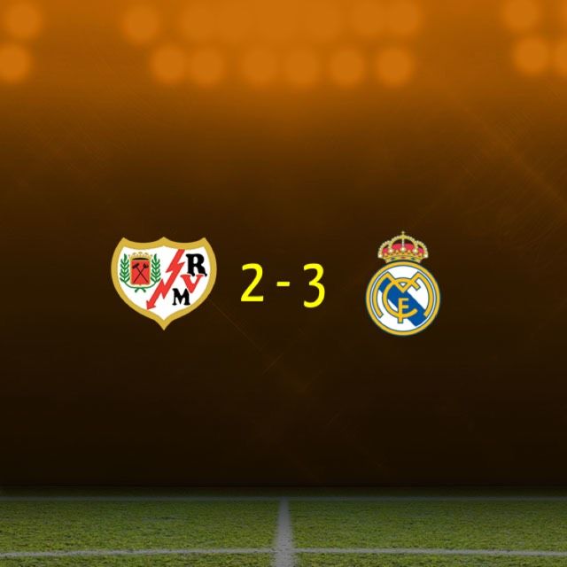 FULL-TIME Rayo Vallecano 2-3 Real Madrid #LaLiga.. sprts.bar/1VJMM9K