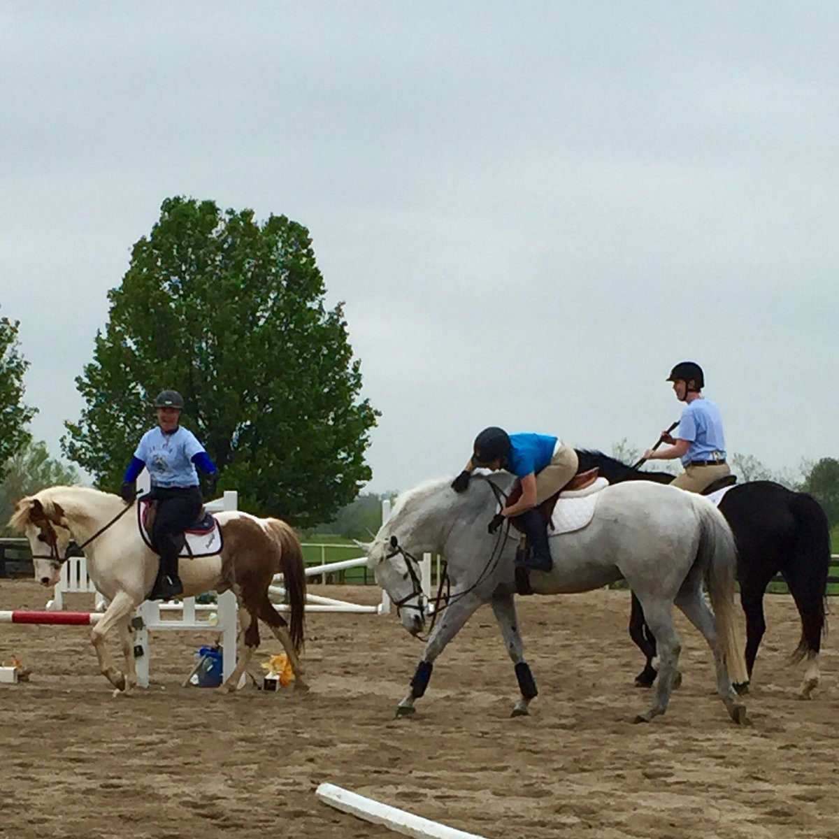 BallyhighShow's tweet photo. The #Ballyhigh Babes are the first to finish for #TeamBallyhigh @scheffelridgefarm Spring #HunterPace! So much fun! https://t.co/6j52ddwdjx