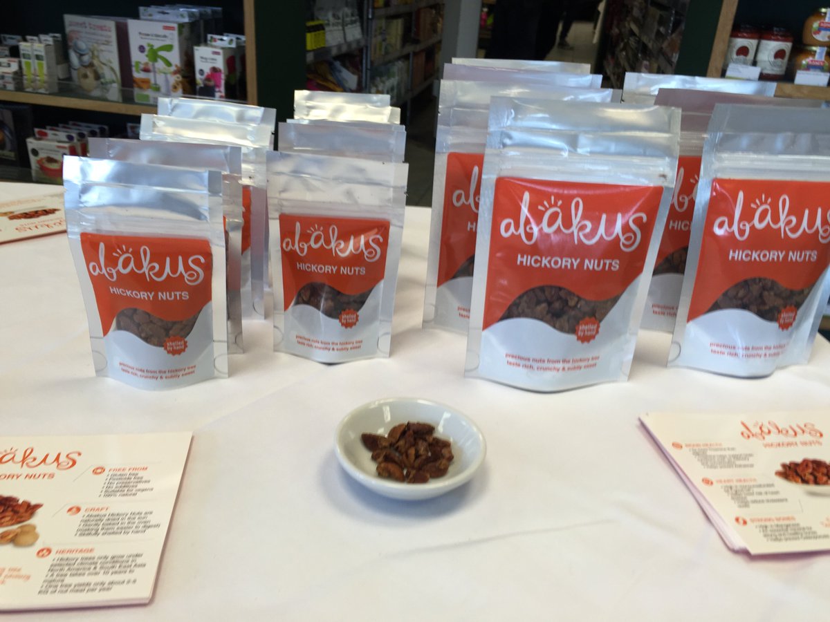 AbakusFoods's tweet photo. #Colchester Thanks for a fantastic sampling session. If you crave #hickorynuts, u know where to find them:@TheFoodCo https://t.co/zAfxtJsVCl