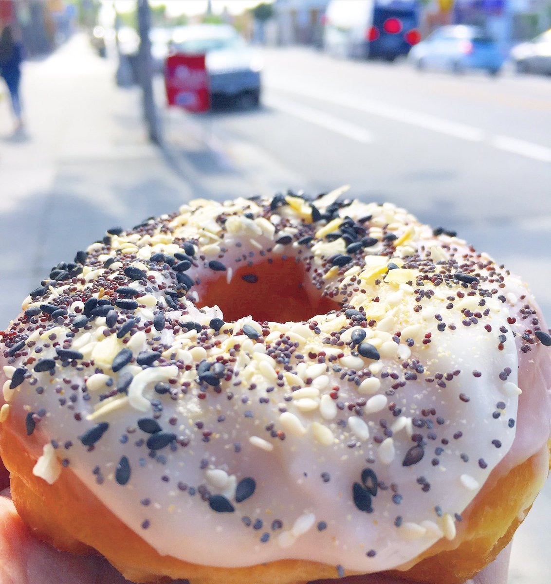 VeganFatKid's tweet photo. "I gave her my heart and she gave me a pen" - #SayEverything "bagel" - @DonutFriend🍩 https://t.co/a0PBicBFIU