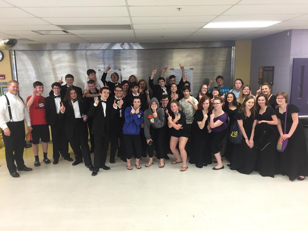 PrideofAHSBands's tweet photo. Congrats, @HaneyStacy on some great State performances today! Women's receive a II and Singer's receive a I!  #excel https://t.co/eSoxSdY5ub