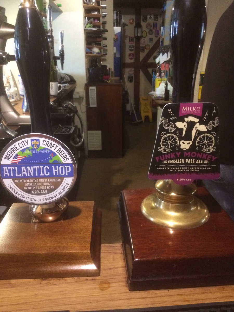 Lovely mix <a href="/whitehartcrew/">Kieron</a> thanks @MilkStreetBrew and Merriecity with the Atlantic Hop.