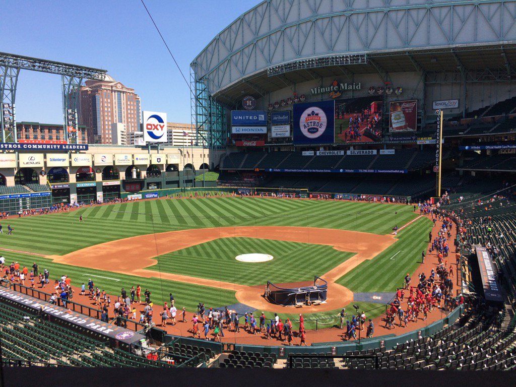 minute maid park sign