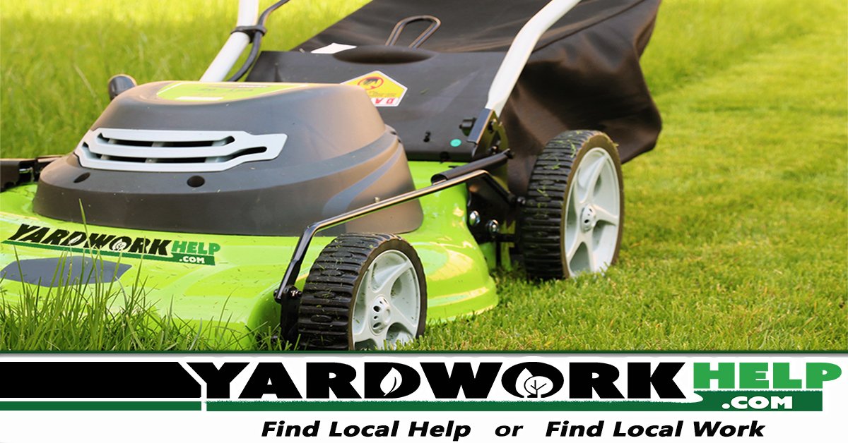 yardworkhelp's tweet image. You set the price when you need help! Or search for work for free!