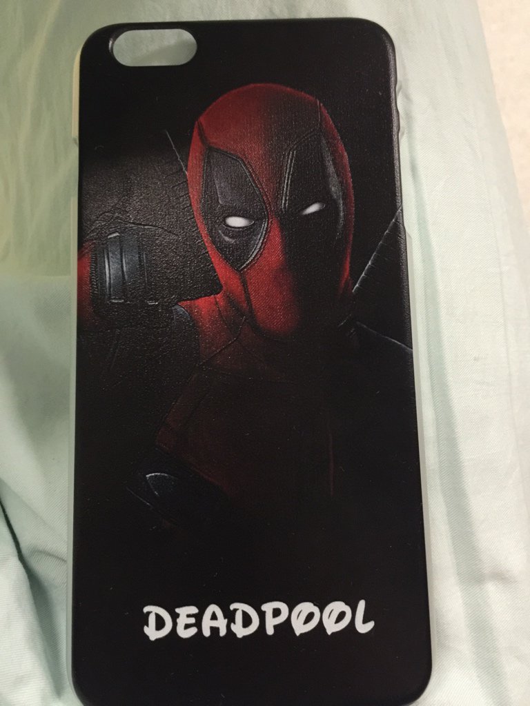 MrEdDy23's tweet photo. Fešák dorazil a aby jste věděli, tam mu sluší! 😄 #ip6plus #case #deadpool https://t.co/KUKYWhKqHa
