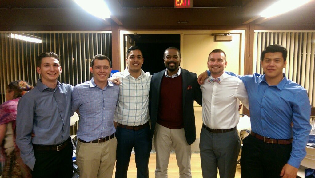 Fsa_Chico's tweet photo. Kappa Sigma and IFC advisor Malcolm McLemore at the Junior Leadership Development Program Fundraiser! #fsachico https://t.co/VuEjLE1fXy