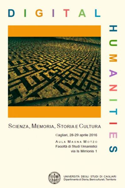 amameli's tweet photo. Digital Humanities Scienza Memoria Storia Cultura 28-29 Apr. Aula Motzo Università #Cagliari
https://t.co/lVlpFQ8g0W https://t.co/OpU7MKIwPz