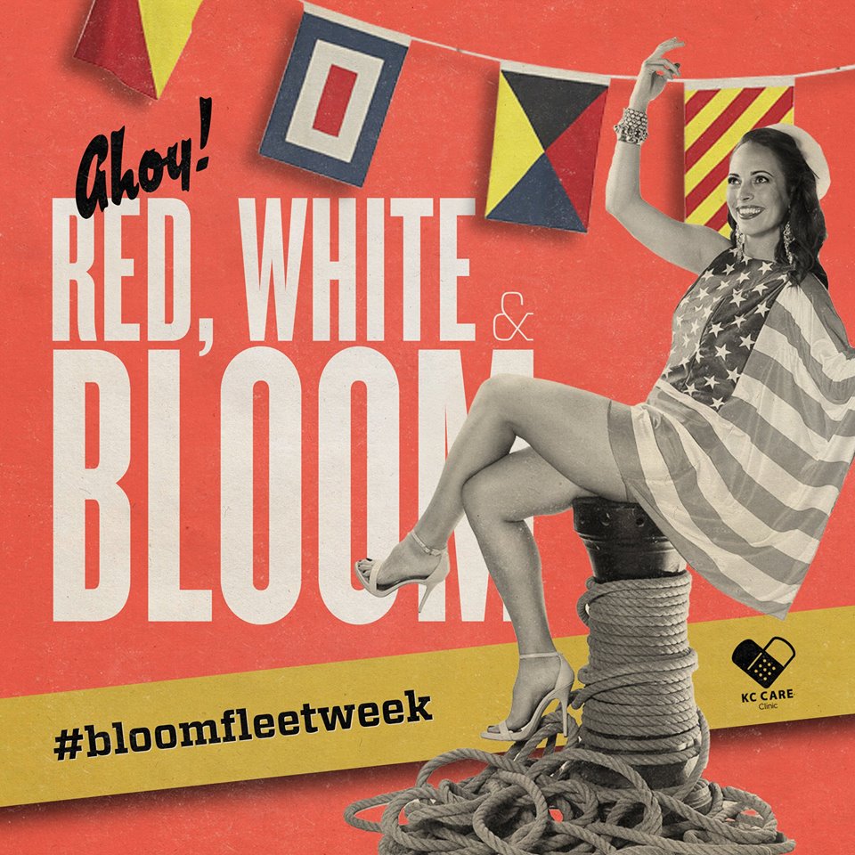 PageComms's tweet photo. Couldn't be more proud to once again sponsor tonight's @bloomparty and support @KCCAREClinic! #BloomFleetWeek https://t.co/qRYaDLDwTd