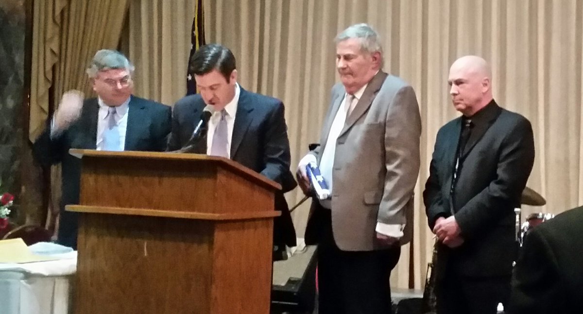 S_537's tweet image. Honored #pipefitters #Local537 apprentice graduation: retired Ed. Dir. Robert Gilligan (2nd frm right) #UAPROUD