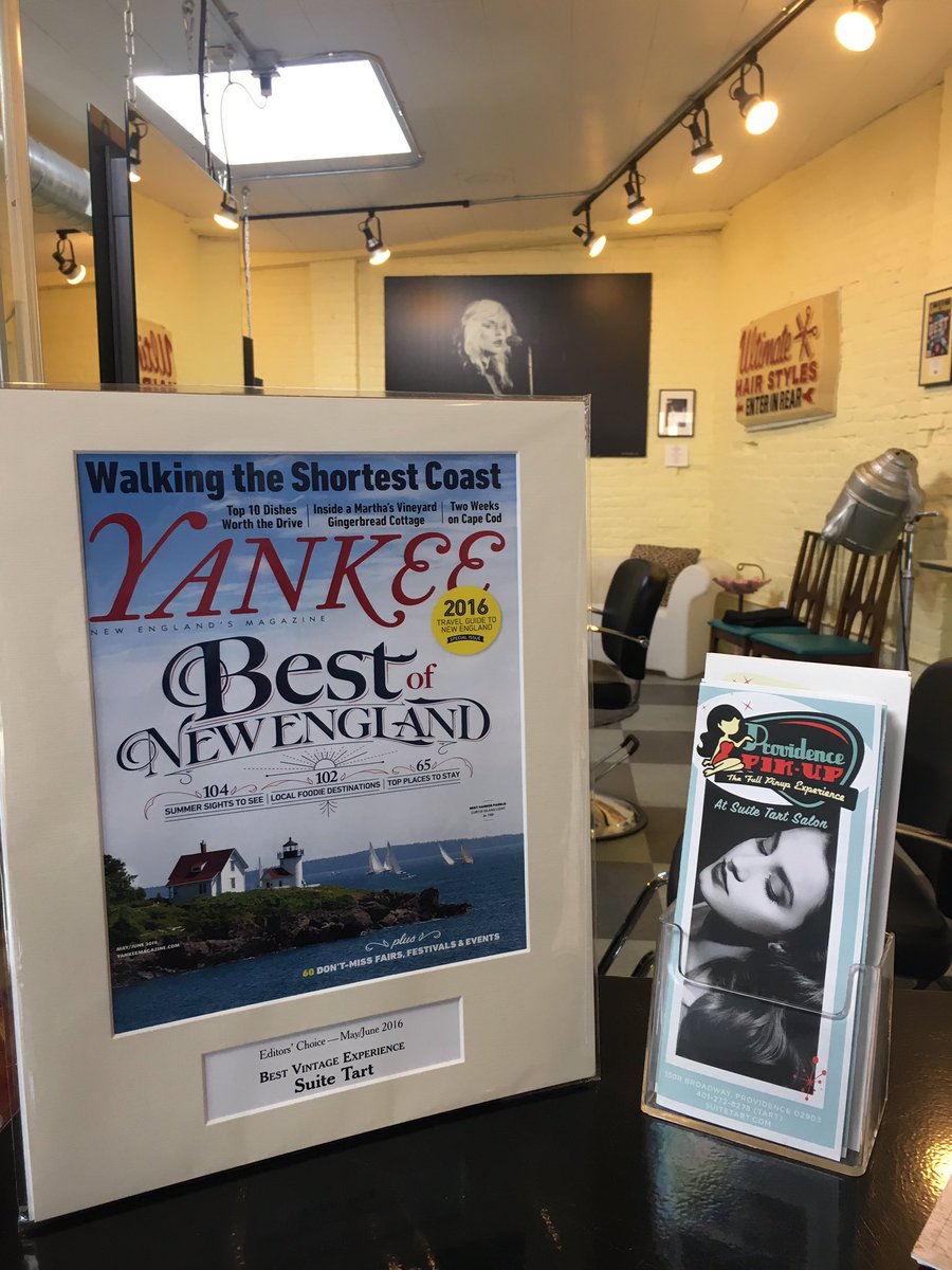 A huge thanks to @yankeemagazine for naming us 'Best Vintage Experience' #BestofNewEngland @ProvidencePinUp