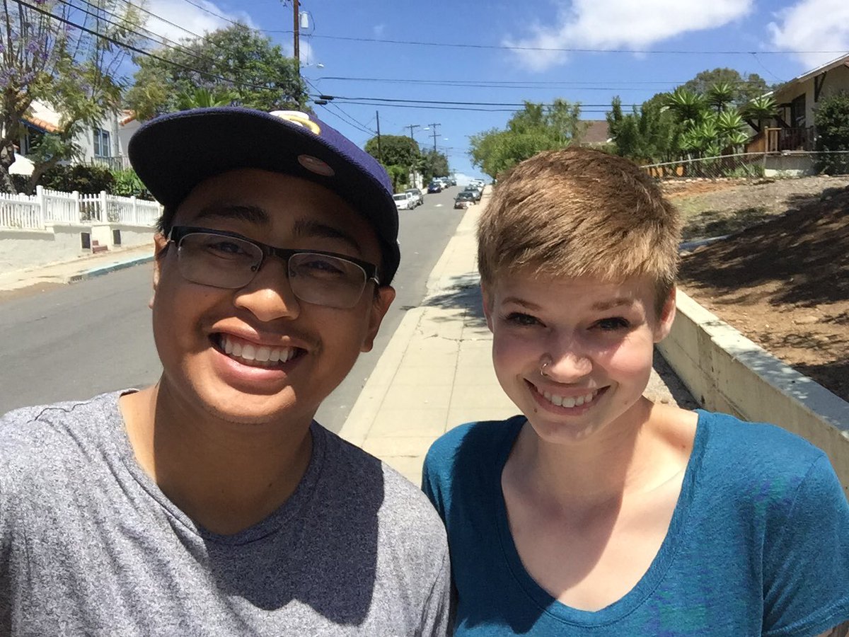 Canvassing for @ChrisWardD3 with <a href="/cassandrapurdy/">Cassie Purdy</a> in #SouthPark today!