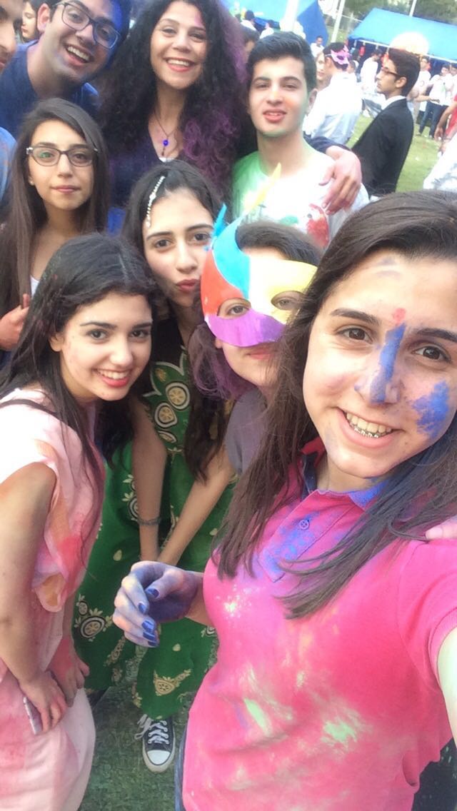 NSinjab's tweet photo. @RHHS_EngDept #MUN#colorfest#India https://t.co/6B7KvWvZdz