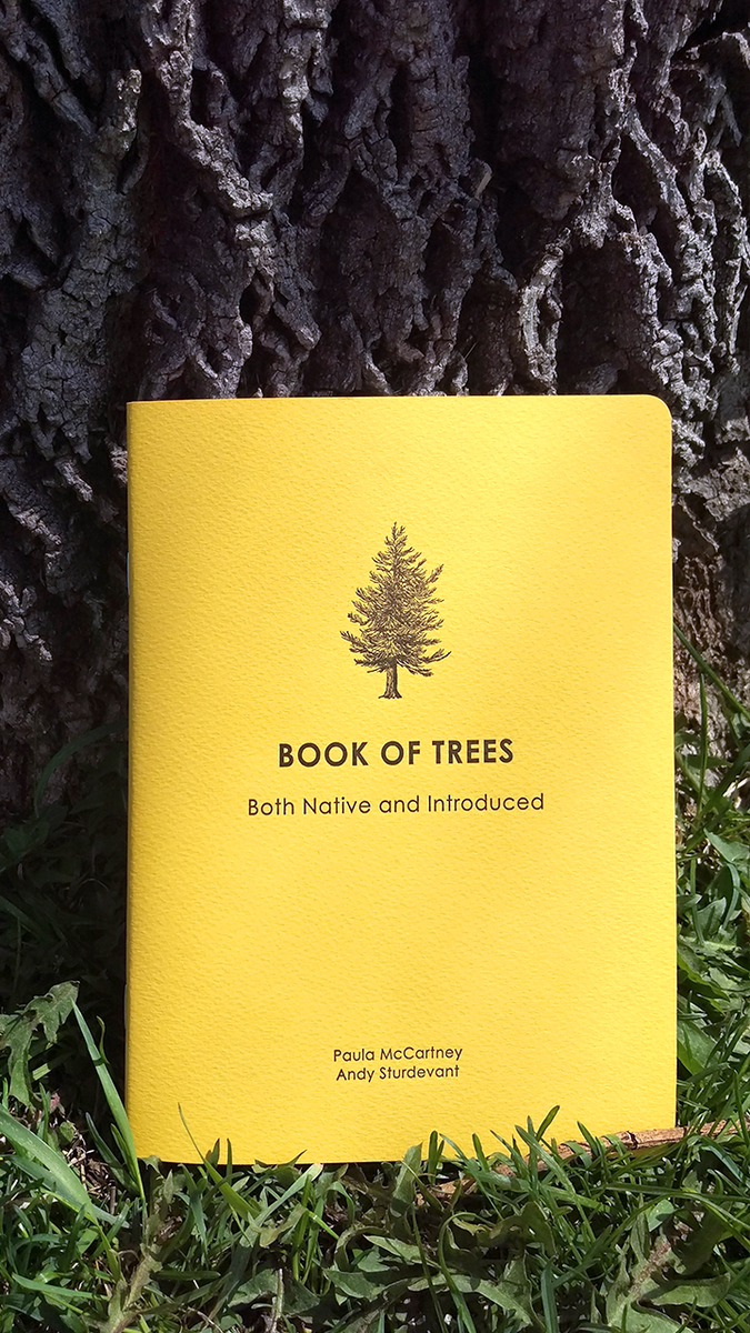 waitingroomart's tweet image. #EarthDay with Paula McCartney and @sturdevantland #BookofTrees, exploring aspects of trees and human conditions.