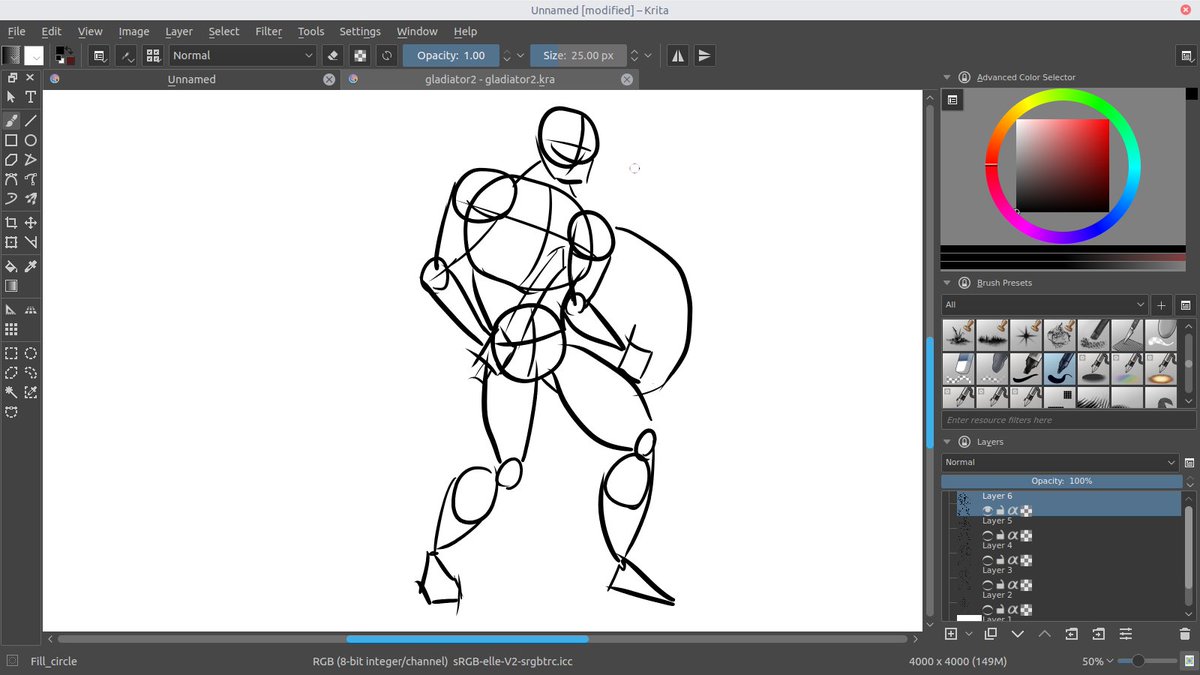 xBlackScorpx's tweet image. just found the word &quot;line of action&quot; now trying to create an interesting pose #learndraw
