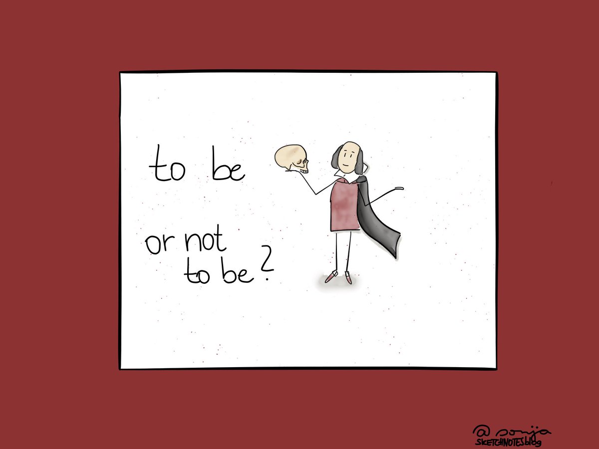 SonjaGraus's tweet photo. ...and for 400 years there is still no answer😉
#todaysdoodle #Shakespeare400 #53paper #madewithpaper #sketch https://t.co/SRPHdovKuh