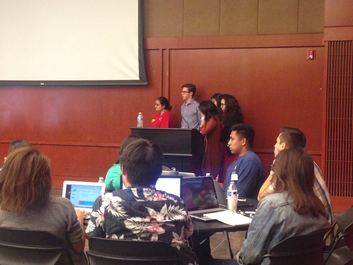 newtalent__'s tweet photo. Final pitches have begun! #TUHackathon https://t.co/c0WwpAMCBr