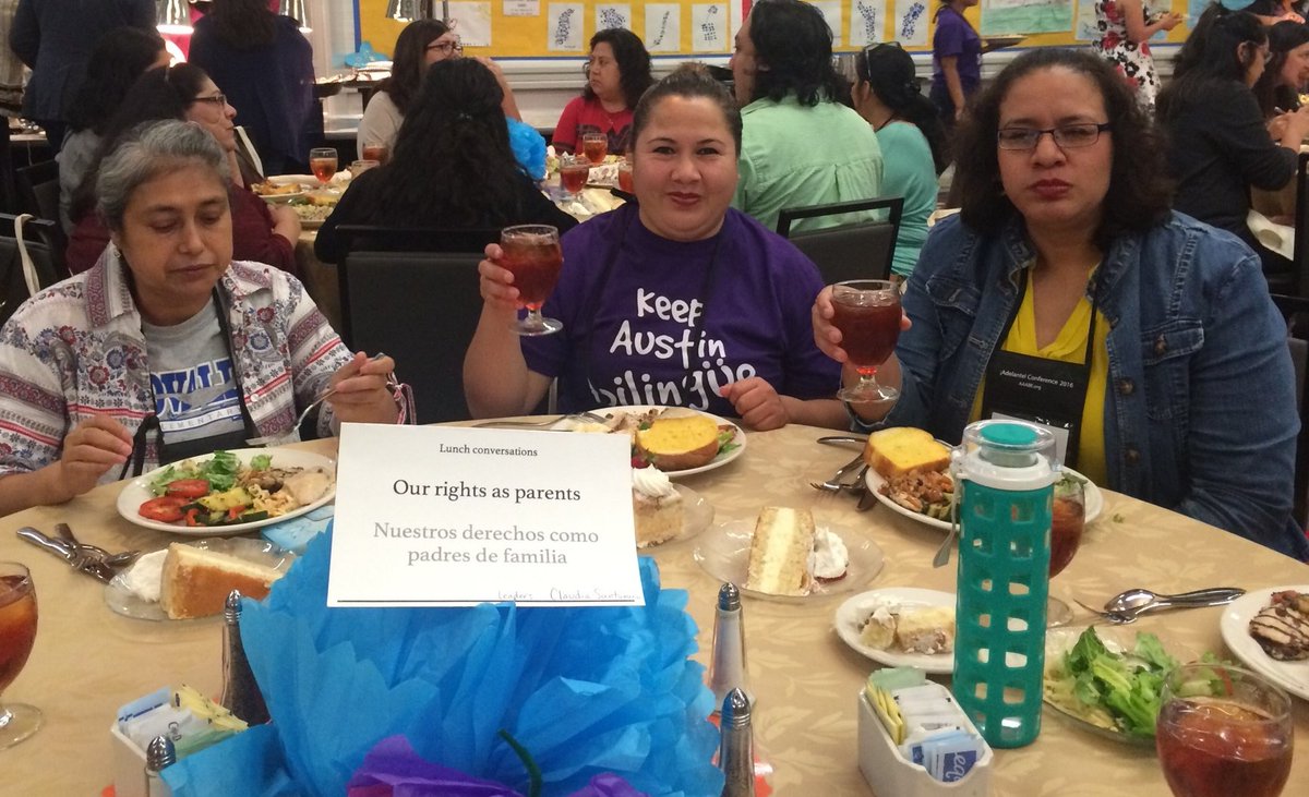 <a href="/AustinISD/">Austin ISD</a> <a href="/GovalleRdrunner/">Govalle Elementary</a> parents at Adelante conference! Great sessions! #AISDProud