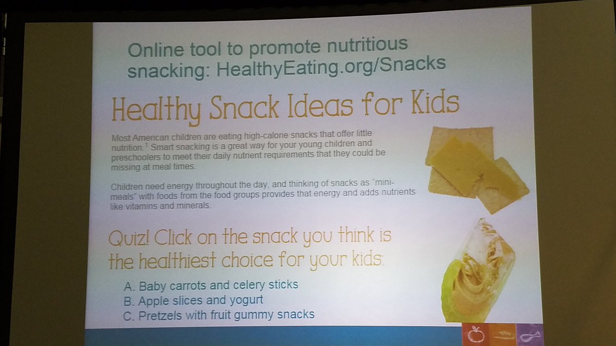 RDNutritionCA's tweet photo. #CANDAC16 Online Healthy Snack Ideas https://t.co/GN9mQtcfj7 https://t.co/yUXmpOMrZg