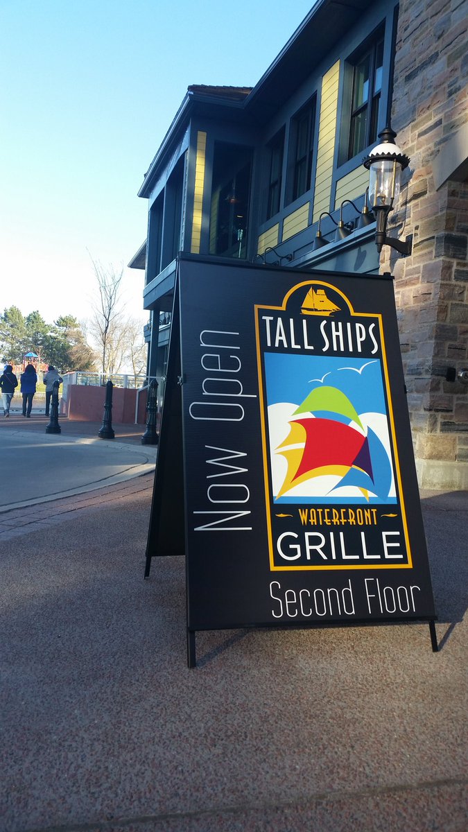 BrockvilleTour's tweet photo. So excited to be testing out the new Tall Ships Waterfront Grille-just opening tonight! https://t.co/ux0UWUYnEf
