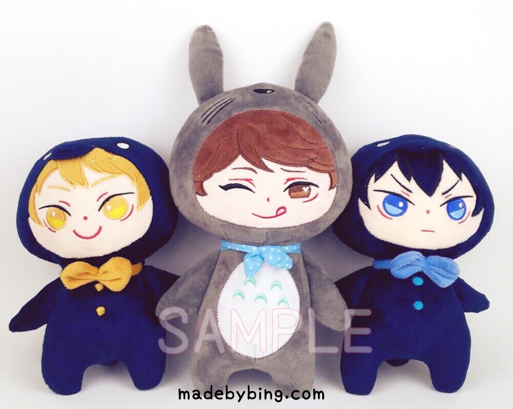 meltedicecubes's tweet image. [RT] TOTOORU Oikawa now available for preorder until May 20! Preorders include Iwa-chan! :D madebybing.storenvy.com/products/16613…