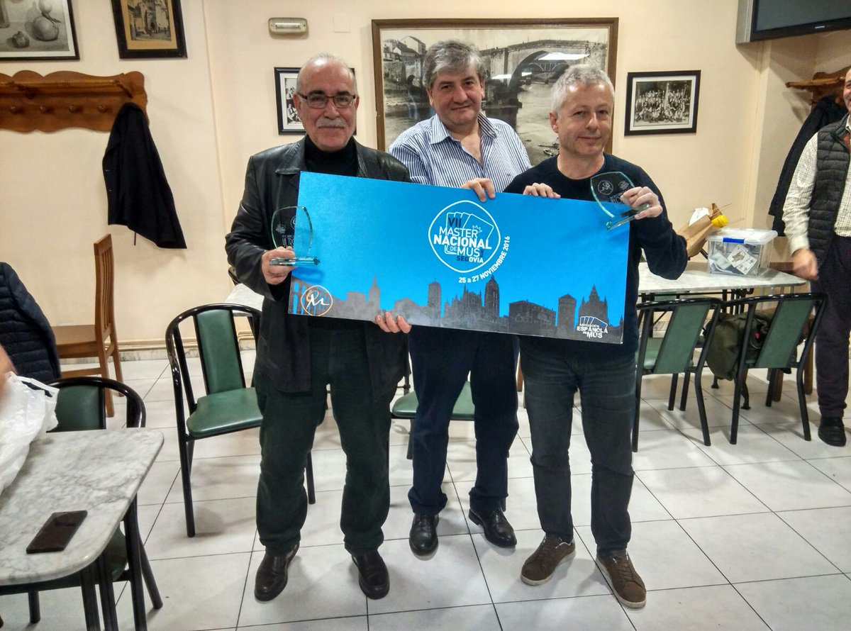 Trio, Campeones del III Torneo de Mus La Troya