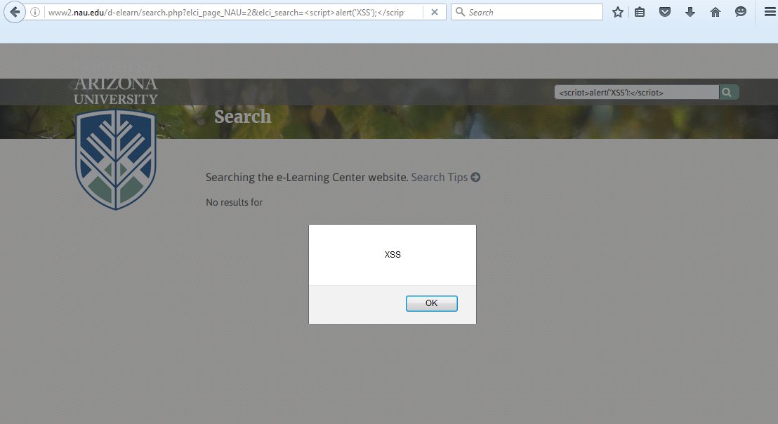 irc_type's tweet image. #XSS www2.nau.edu/d-elearn/searc…&amp;lt;script&amp;gt;alert(&apos;XSS&apos;);&amp;lt;/script&amp;gt; @Cyber_War_News