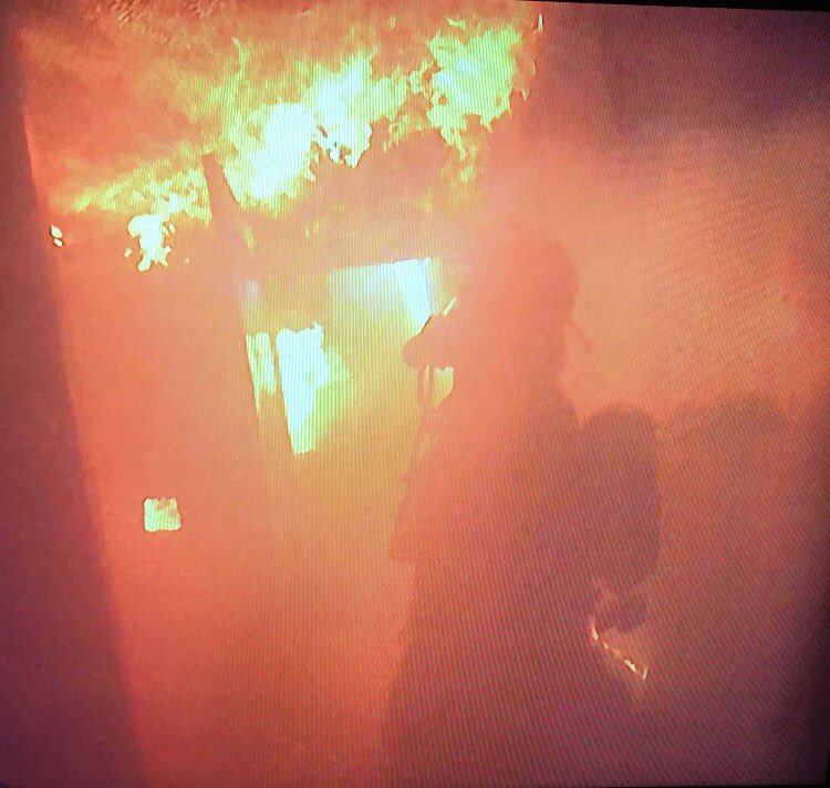 Adapt and overcome. Photo courtesy of ff k Johnson #iaff2594