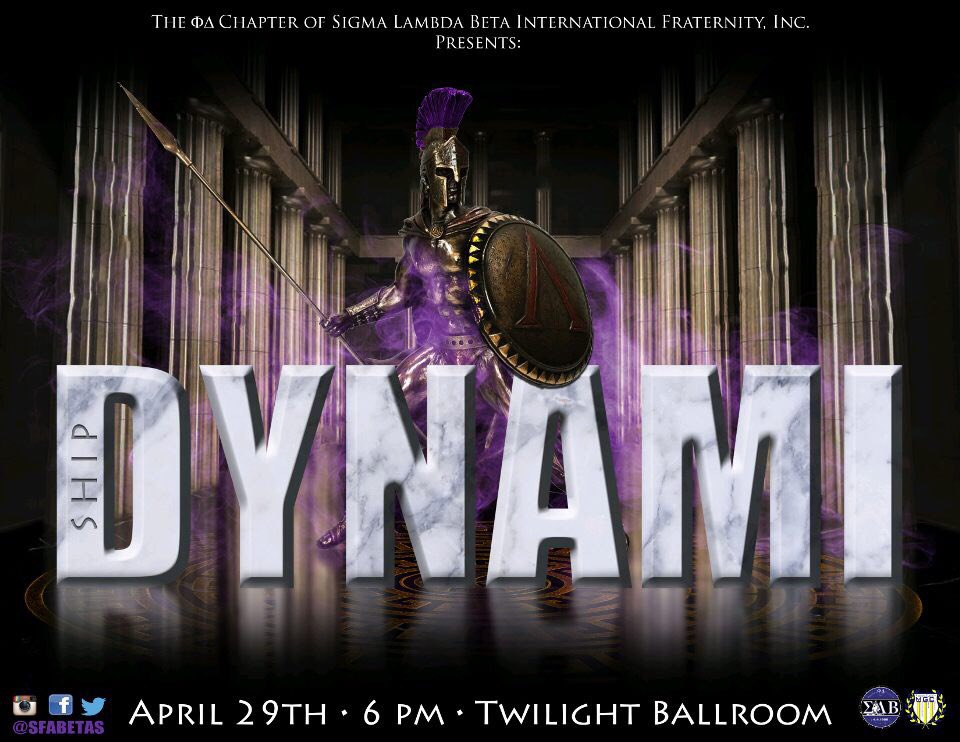 thatboylonz's tweet image. New SFA Betas are here! Doors open at 6pm! Come out and support Spring 16! #SigmaLambdaBeta #PhiDelta #MuLine
