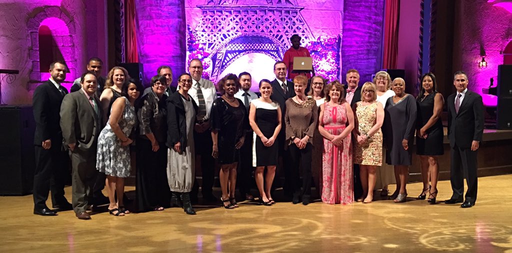 Thanks to our amazing faculty and staff for coming out tonight!