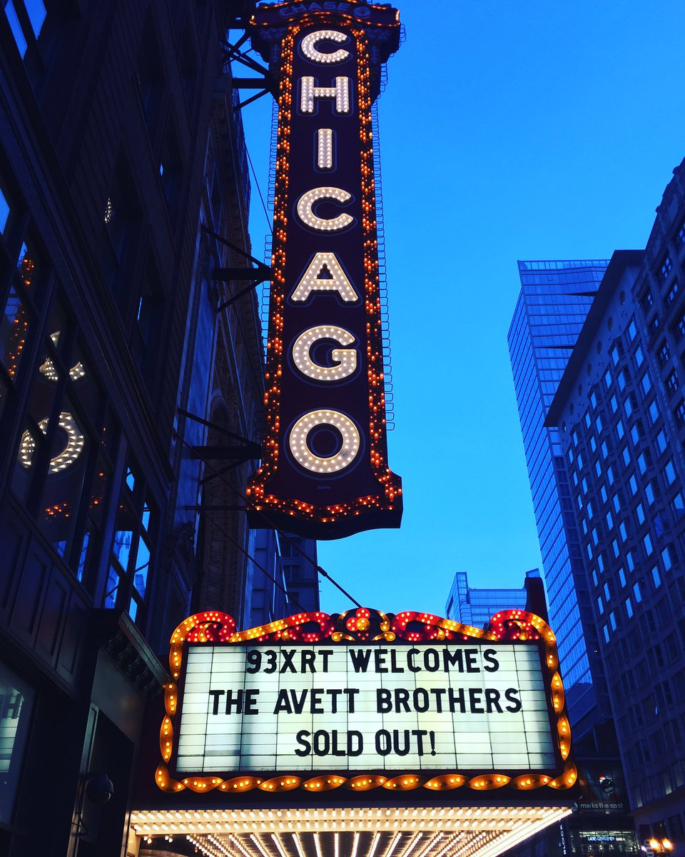 Looking forward to the show! #AvettBrosChi