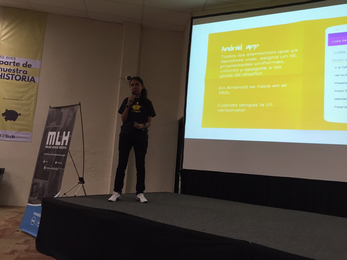 JaquelinnePena's tweet image. Conferencia desarrollo aplicaciones Androi #yosoyhackbajío @TecLean @MLHacks