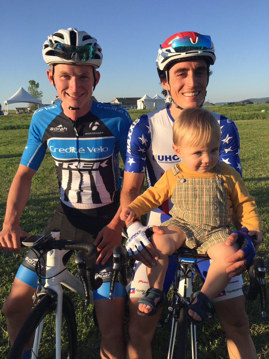 LisaBusche's tweet image. Noah is spending the weekend cheering on his Daddy and Uncle. All my favorite boys in one photo. 😊❤️