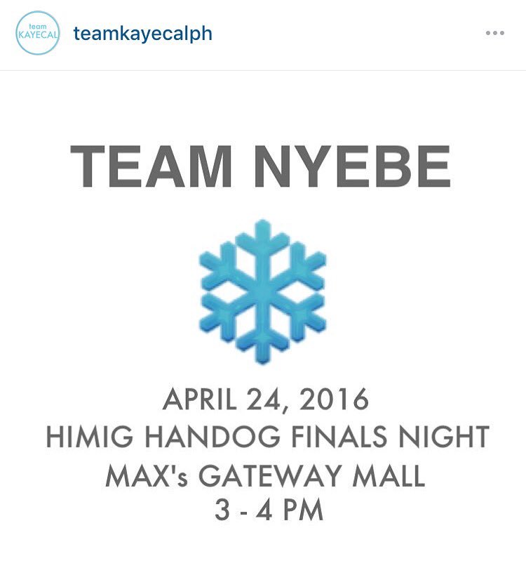 teamKAYECALmnl's tweet photo. see u later #teamKAYECAL #teamNYEBE!!! https://t.co/cUs94dRUVQ